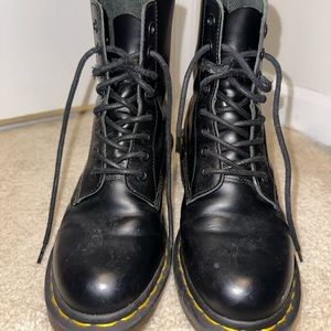 Doc Marten Heeled Combat Boots